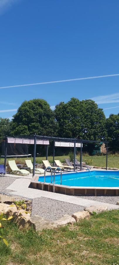 Sharecroppers Cottage With Swimming Pool Pagéas Buitenkant foto
