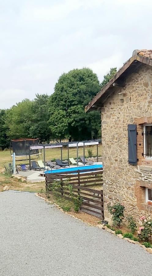 Sharecroppers Cottage With Swimming Pool Pagéas Buitenkant foto